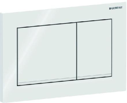 PLAQUE OMEGA20 SQUARE BLANC MAT  115.080.11.1 GEBERIT  [115.080.11.1]
