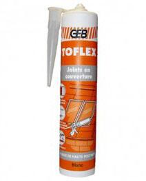 TOFLEX - Mastic d'étanchéité en extérieur sur toitures, souches de cheminées, verrières, chéneaux