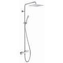 QUADRI - Colonne de douche avec mitigeur thermostatique à corps froid