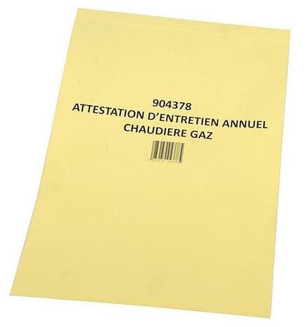 ACCESSOIRES - Carnet d'attestations