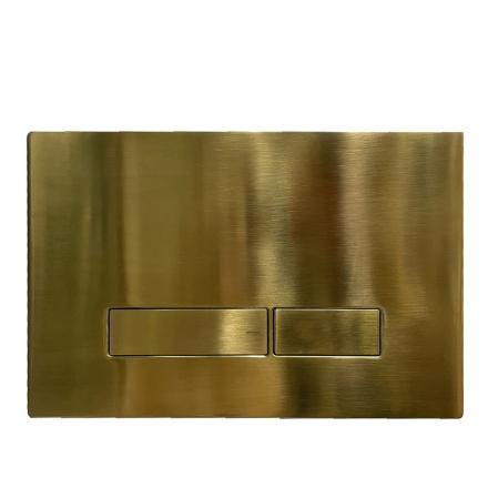 PLAQUE POUR WC SUSPENDU OR BROSSE    AC10096P ONDYNA  [AC10096P] 