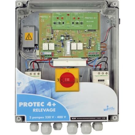 COFFRET COMMANDE PROTEC-4 +/10A REL-S. 474021 JETLY  [474021]