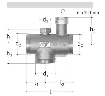 MITIGEUR THERM,JRG 1/4 REG,45/65 GF 350760213 FISCHER GEORG  [350760213] 