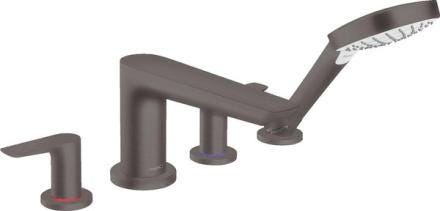 SET FINIT. BAIGN.MELANG. 4TR NOIR/M  71748340 HANSGROHE  [71748340]