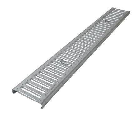 GRILLE PASSERELLE LARGEUR 128 A 15    GDR10AP NICOLL  [GDR10AP]