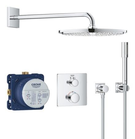 GROHTHERM SET THM DCH CARREE +DCHE   34730000 GROHE  [34730000]