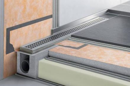 CANIVEAU KERDI-LINE 1M SCHLUTER    KLH50GE100 SCHLUTER SYSTEMS  [KLH50GE100] 
