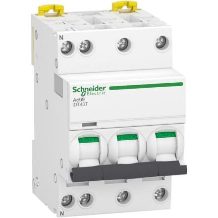 DISJONCTEUR MOD.IDT40T 3P+N 25A C    A9P22725 SCANELEC SCHNEIDER-ELECTRIC  [A9P22725]