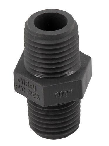 MAMELON DBL PVC-U FIL.D12X1/4" MM       BED12 GIRPI