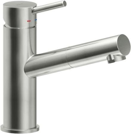 MITIGEUR LAVABO A/DCHTTE PUSH    LV00118/40IX NOBILI RUBINETTERIE  [LV00118/40IX]