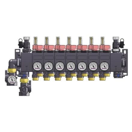 COLLECTEUR COMPACT II D.16 7 CIRCUITS 4111127 AFRISO/VELTA-EUROJAUGE  [4111127]