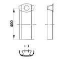 CACHE TUBE BLC IVOIR.P.PRESTOTEM PRESTO 88502 PRESTO LES ROBINETS