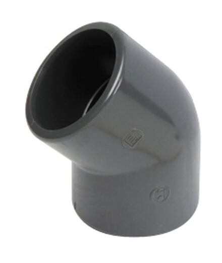 COUDE PVC 45 FF A COLLER  50 CEC      5045COU DEL  [5045COU] 