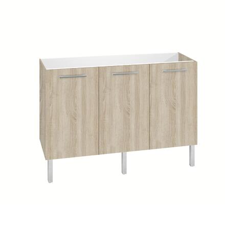 MEUBLE 3P S/PLAN 120CM EKO'LINE CHENE  243148 AQUARINE  [243148] 