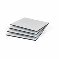 PLAQUE EURO ACP F BL MAT DIG/BRIL 3X3050X1500