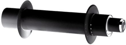 CONDUIT BIOTEN INOX 316 / ACIER - SPECIAL POELE A PELLETS - Terminal