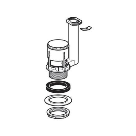 BASSIN CLOCHE AV.JT+ECR  GEBERIT 241.801.00.1 GEBERIT  [241.801.00.1]