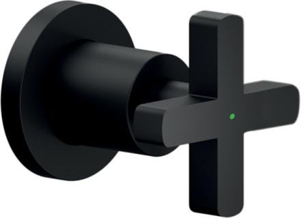 INVERSEUR 2 VOIES LIRA VEL BLACK   LR116160BM NOBILI RUBINETTERIE  [LR116160BM]