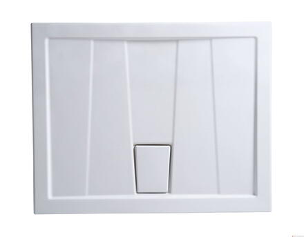 MANHATTAN - Receveur rectangulaire extra-plat en céramique à poser