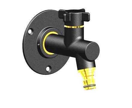 ROBINET D'EXTERIEUR OSLO - Kit robinet vertical + applique 1/2"