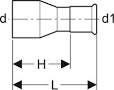REDUCTION EXTR.EMB.MF  108X88.9 GEBERIT 32348 GEBERIT  [32348]