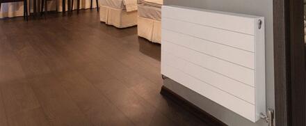 LIGNA QUATTRO - RADIATEUR PROFILAGE HORIZONTAL - Type 22 - RAL 9016