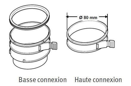 ACCESSOIRES VENTOUSE - Système flexible condensation
