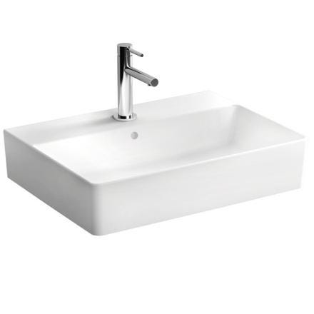 NUO LAVABO, 60 CM, AVEC TROP-PLEIN, MURAL - N VITRA FRANCE  [7432B003-0001]