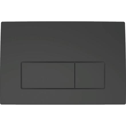 PLAQUE DELTA50 DBL TCH NOIR MAT  115.119.14.1 GEBERIT  [115.119.14.1] 