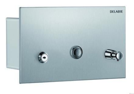 DISTRIBUTEUR SAVON 1L ENCAST. INOX    510711S DELABIE G ET J  [510711S]
