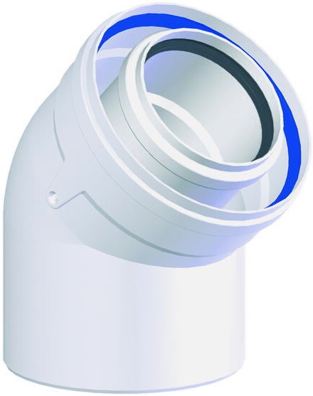 COUDE CONC.45 SETX2 PP/ALU D.60/100    420660 TOLERIE EMAILLERIE NANT-SETEN  [420660] 