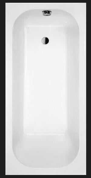 BAIGN.RECT.FRISBEE 160X75 BLC     L16FR3R0801 LEDA  [L16FR3R0801] 