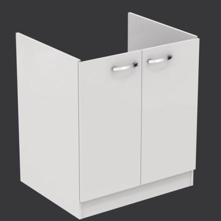 MEUBLE P.BAC LAGO 75CM AV.PLANCHE BLC J0027PW IDEAL STANDARD FRANCE  [J0027PW]