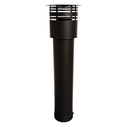 TERMINAL VERT.AERO 080-130 NOIR 17080455/9019 POUJOULAT  [17080455/9019]