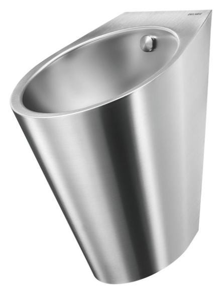 URINOIR SUSP. FINO SS.BRIDE INOX 304   135710 DELABIE G ET J  [135710]