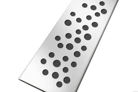 GRILLE CANIV.DOCIA 84,5 INOX BULLES GSICAN90B NICOLL