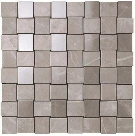 CAR. MARVEL GREY FLEURY MOSAICO LAPP.    ADQG