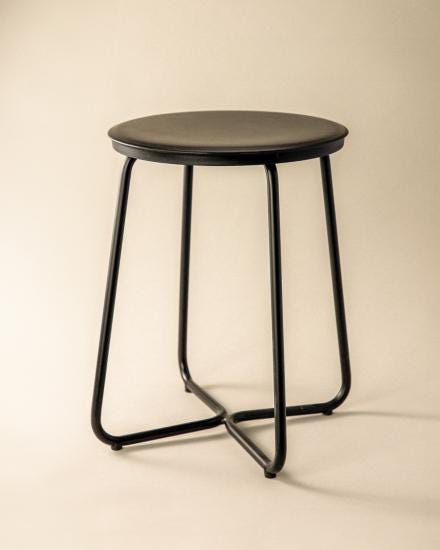 TABOURET GEYSER       NOIR MAT WJC277A0006036 COSMIC  [WJC277A0006036] 