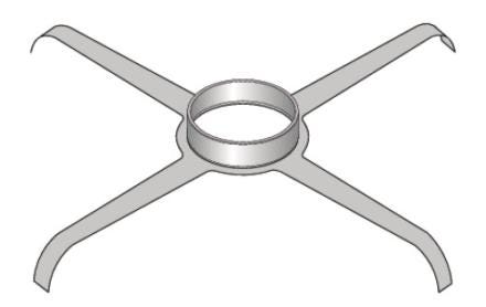 ETOILE CENTRAGE PPS D.110 -2- DY187  84887587 DE DIETRICH EQUIP THERMIQU BDR  [84887587]