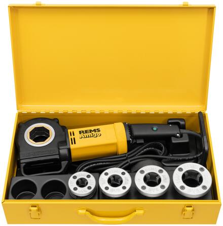FILIERE ELECTRIQUE - Amigo 2 - Coffret - Avec têtes de filetage à changement rapide