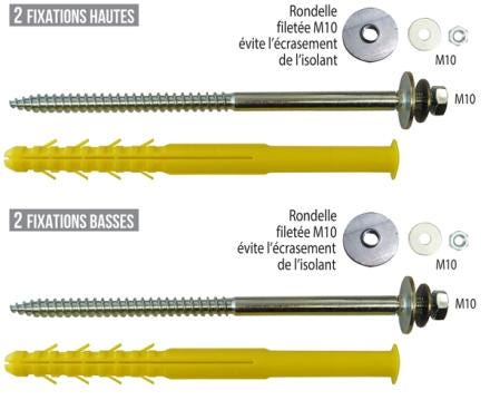 FIXATION - Support de clim ISO