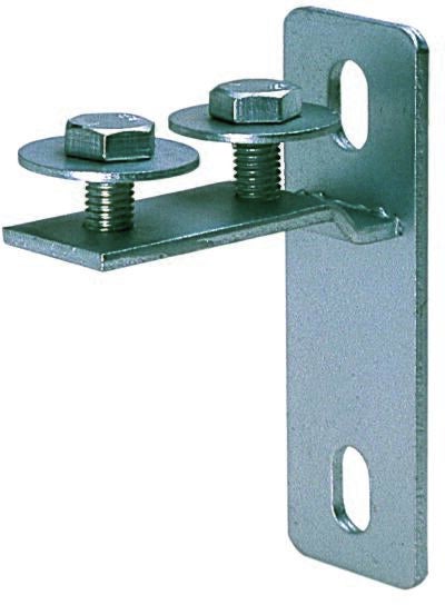 ACCESSOIRES POUR RAIL - Té d'assemblage, électrozingué