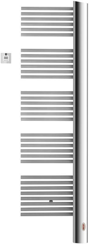 CLIPPER - TUCR-TUNR - Sèche-serviettes - Voile vertical à droite - Chauffage électrique - Acier