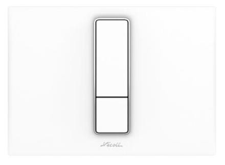 PLAQUE CDE BRIGHT ABS BLC       NICOLL WPCBRB NICOLL