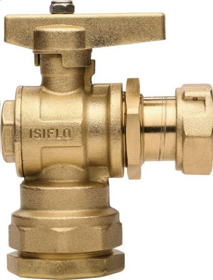 ROBINET DE COMPTEUR A BOISSEAU SPHERIQUE