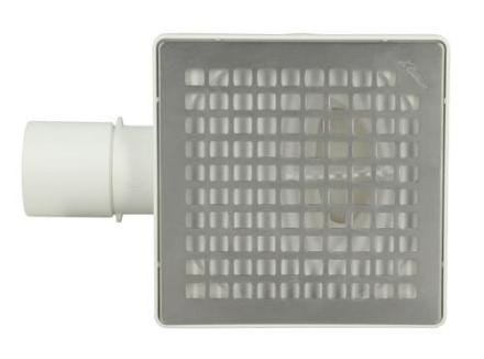 SIPHONNETTE 15X15, GRILL INOX DESIG SIHJX15IH