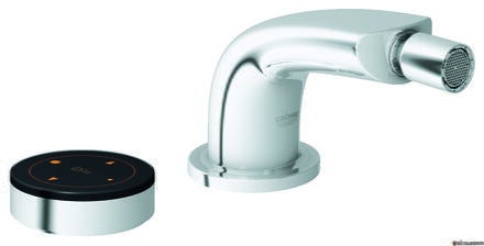 ONDUS - Mitigeur bidet monotrou digital et boîtier de contrôle sans fil