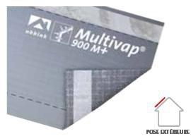 ECRAN D'INTERPOSITION POUR COUVERTURES METALLIQUES - Multivap® Métal+