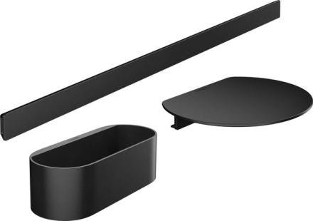 SET P/BAIGN. WALLSTORIS     NOIR/MAT 27966670 HANSGROHE  [27966670]