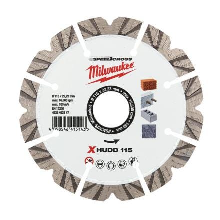 DISQUE DIAM SPEEDCROSS HUDD 125MM  4932492148 TECHTRONIC INDUSTRIES FRANCE  [4932492148]